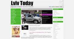 Desktop Screenshot of lvivtoday.com.ua